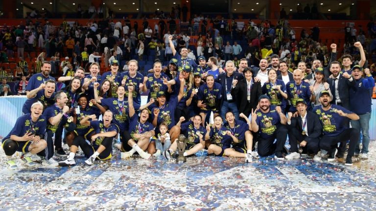 Fenerbahçe Alagöz Holding Üst Üste İkinci Kez Avrupa Şampiyonu